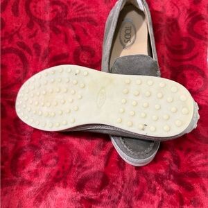 Tod's Gray Women's Moccasins